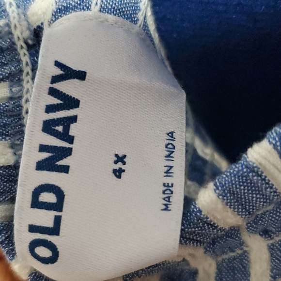 New Old Navy Striped Wrapped Maxi Dress - Picture 5 of 8